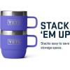 imageYETI Rambler 6 oz Stackable Mug Stainless Steel Vacuum Insulated EspressoCoffee Mug 2 PackUltramarine Violet