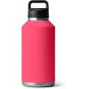 imageYETI Rambler 64 oz Bottle Vacuum Insulated Stainless Steel with Chug Cap NavyBimini Pink
