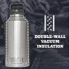 imageYETI Rambler 64 oz Bottle Vacuum Insulated Stainless Steel with Chug Cap NavyBimini Pink