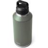 imageYETI Rambler 64 oz Bottle Vacuum Insulated Stainless Steel with Chug Cap NavyCamp Green