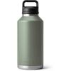 imageYETI Rambler 64 oz Bottle Vacuum Insulated Stainless Steel with Chug Cap NavyCamp Green