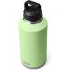 imageYETI Rambler 64 oz Bottle Vacuum Insulated Stainless Steel with Chug Cap NavyKey Lime