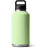 imageYETI Rambler 64 oz Bottle Vacuum Insulated Stainless Steel with Chug Cap NavyKey Lime