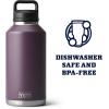 imageYETI Rambler 64 oz Bottle Vacuum Insulated Stainless Steel with Chug Cap NavyNordic Purple