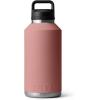 imageYETI Rambler 64 oz Bottle Vacuum Insulated Stainless Steel with Chug Cap NavySandstone Pink