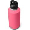 imageYETI Rambler 64 oz Bottle Vacuum Insulated Stainless Steel with Chug Cap NavyTropical Pink