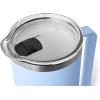 imageYETI Rambler 64 oz Pitcher Vacuum Insulated Stainless Steel with MagSlider Lid Tropical PinkBig Sky Blue