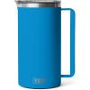imageYETI Rambler 64 oz Pitcher Vacuum Insulated Stainless Steel with MagSlider Lid Tropical PinkBig Wave Blue