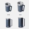 imageYETI Rambler 64 oz Pitcher Vacuum Insulated Stainless Steel with MagSlider Lid Tropical PinkCape Taupe