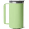 imageYETI Rambler 64 oz Pitcher Vacuum Insulated Stainless Steel with MagSlider Lid Tropical PinkKey Lime
