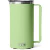 imageYETI Rambler 64 oz Pitcher Vacuum Insulated Stainless Steel with MagSlider Lid Tropical PinkKey Lime