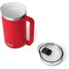 imageYETI Rambler 64 oz Pitcher Vacuum Insulated Stainless Steel with MagSlider Lid Tropical PinkRescue Red