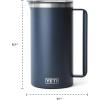 imageYETI Rambler 64 oz Pitcher Vacuum Insulated Stainless Steel with MagSlider Lid Tropical PinkUltramarine Violet