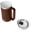 imageYETI Rambler 64 oz Pitcher Vacuum Insulated Stainless Steel with MagSlider Lid Tropical PinkWetlands Brown