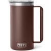 imageYETI Rambler 64 oz Pitcher Vacuum Insulated Stainless Steel with MagSlider Lid Tropical PinkWetlands Brown