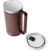 imageYETI Rambler 64 oz Pitcher Vacuum Insulated Stainless Steel with MagSlider Lid Tropical PinkWetlands Brown