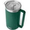 imageYETI Rambler French Press Coffee Maker with GroundsControl FilterBlack Forest Green