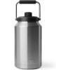 imageYETI Rambler Gallon Jug 20 Vacuum Insulated Leakproof Stainless Steel with MagCap NavyStainless