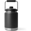 imageYETI Rambler Half Gallon Jug 20 Vacuum Insulated Leakproof Stainless Steel with MagCap BlackBlack