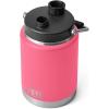 imageYETI Rambler Half Gallon Jug Vacuum Insulated Leakproof Stainless Steel with MagCapTropical Pink