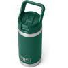 imageYETI Rambler Jr 12 oz Kids Bottle with Straw CapBlack Forest Green