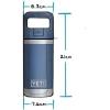 imageYETI Rambler Jr 12 oz Kids Bottle with Straw CapSeafoam