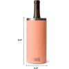 imageYETI Rambler Wine Chiller Fits Most Wine BottlesLowcountry Peach