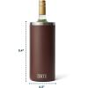 imageYETI Rambler Wine Chiller Fits Most Wine BottlesWetlands Brown