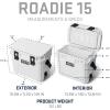 imageYETI Roadie 15 Hard Cooler with DoubleDuty Shoulder StrapUltramarine Violet
