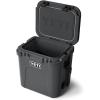 imageYETI Roadie 24 20 Hard Cooler with DoubleDuty Shoulder Strap and Drain PlugCharcoal