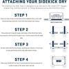 imageYETI Sidekick Dry Waterproof Gear Case and Bag AccessoryBig Sky Blue