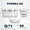 imageYETI Tundra 110 Hard CoolerWhite