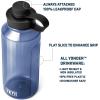 imageYETI Yonder Water Bottle with Yonder Tether Cap Lightweight Leakproof and BPAFreeBlack Forest Green