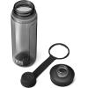 imageYETI Yonder Water Bottle with Yonder Tether Cap Lightweight Leakproof and BPAFreeCharcoal