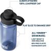 imageYETI Yonder Water Bottle with Yonder Tether Cap Lightweight Leakproof and BPAFreeClear