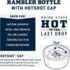 imageYeti Rambler 18 Oz Hotshot Bottle Tropical PinkBig Wave Blue