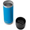 imageYeti Rambler 18 Oz Hotshot Bottle Tropical PinkBig Wave Blue