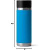 imageYeti Rambler 18 Oz Hotshot Bottle Tropical PinkBig Wave Blue