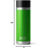 imageYeti Rambler 18 Oz Hotshot Bottle Tropical PinkCanopy Green