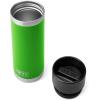 imageYeti Rambler 18 Oz Hotshot Bottle Tropical PinkCanopy Green