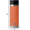 imageYeti Rambler 18 Oz Hotshot Bottle Tropical PinkHigh Desert Clay