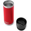 imageYeti Rambler 18 Oz Hotshot Bottle Tropical PinkRescue Red