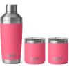 imageYETI Cocktail Set 2 x 10 oz Lowballs 1 x 20 oz Cocktail Shaker Tropical Pink