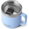 imageYETI Rambler 14 oz Stackable Mug Vacuum Insulated Stainless Steel with MagSlider LidBig Sky Blue