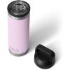 imageYETI Rambler 18 oz Bottle Vacuum Insulated Stainless Steel with Chug Cap WhiteCherry Blossom