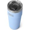imageYETI Rambler 20 oz Stackable Tumbler Stainless Steel Vacuum Insulated with MagSlider LidBig Sky Blue