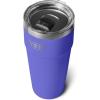 imageYETI Rambler 30 oz Stackable Tumbler Stainless Steel Vacuum Insulated with MagSlider LidUltramarine Violet