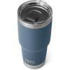 imageYETI Rambler 30 oz Stainless Steel Vacuum Insulated Tumbler wMagSlider Lid SeafoamNordic Blue
