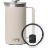 imageYETI Rambler 34 oz French Press with MagSlider Pitcher Lid Set Cape Taupe