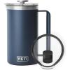 imageYETI Rambler 34 oz French Press with MagSlider Pitcher Lid Set Navy